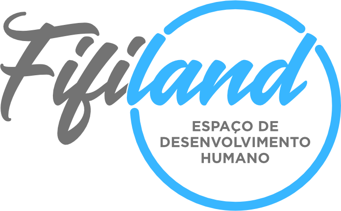 Logotipo da Fifiland, contendo a descrição Espaço de Desenvolvimento Humano.